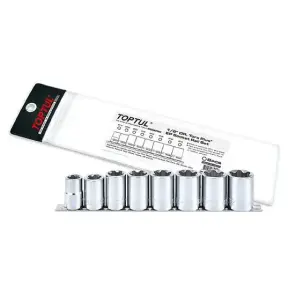 Набор головок Torx Plus EP 1/2" EP18-EP32 8ед. TOPTUL GAAG0810 №1