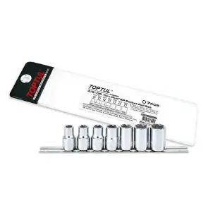 Набор головок Torx Plus EP 3/8" EP10-EP20 7ед. TOPTUL GAAG0706 №1