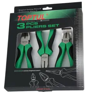 Набор пассатижей TOPTUL 3ед. GAAE0302 №1
