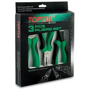 Набор шарнирно-губцевого инструмента TOPTUL 3ед. GAAE0307 №1