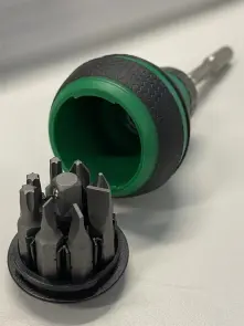 Трещоточная викрутка-міні TOPTUL 9-в-1 GAAR1101 №2