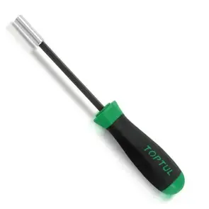 Отвертка-битодержатель с магнитом TOPTUL 1/4"x240 мм FTBA0824 №1