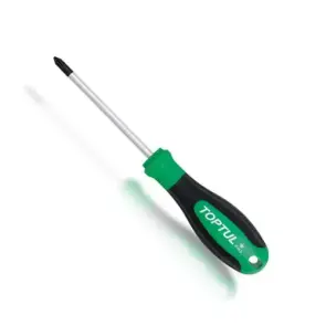 Отвертка крест PH1x100 TOPTUL Anti-Slip FBAD0110 №1