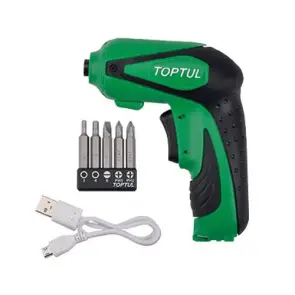 Электроотвертка TOPTUL 1/4" 3.6 V 3Nm 350об/хв KPDB0803 №1