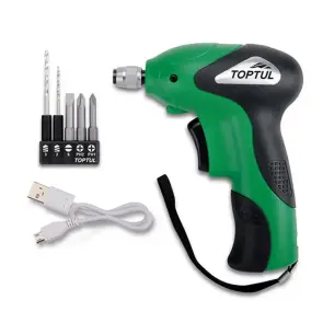 Викрутка акумуляторна TOPTUL 1/4" 6.4 V 4.5 Nm 265об/хв KPDB0805 №1