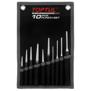 Набор выколоток и керн в чехле TOPTUL 10ед. GPAQ1001 №1