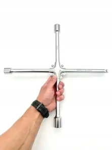 Ключ балонний хрестовий посилений TOPTUL 17,19,21,1/2" AEAL1616 №5