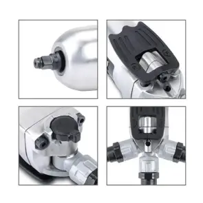 Пневмогайковерт професійний TOPTUL 1/4" 108N/m 12000об/хв Mini Butterfly Type KAAU0808 №2