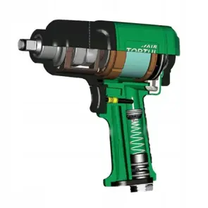 Пневмо гайковерт TOPTUL 1/2" 1356N/m 9500об/мин KAAC1610 №2