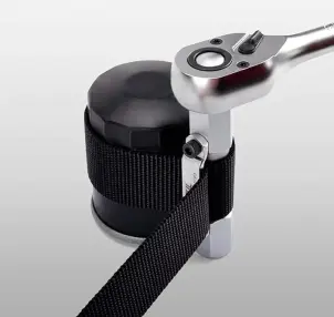 Съемник масляного фильтра нейлоновая лента TOPTUL d300 мм 1/2", 3/8" JDAV1630 №3