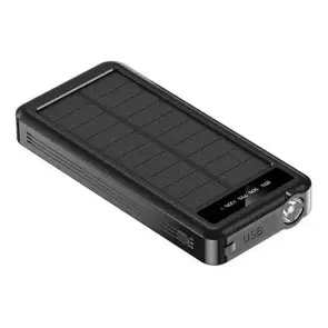 Пoвeрбaнк 10000 mAh із сонячною панеллю PROTESTER PRO-S10 №1
