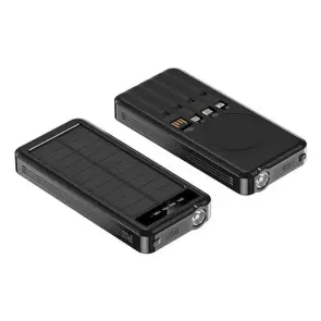 Пoвeрбaнк 10000 mAh із сонячною панеллю PROTESTER PRO-S10 №2