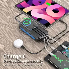Пoвeрбaнк 30000 mAh із сонячною панеллю QC3.0 PROTESTER PRO-S30 №4