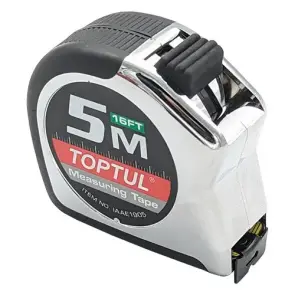 Рулетка професійна 5 м*19 мм TOPTUL IAAE1905 №1