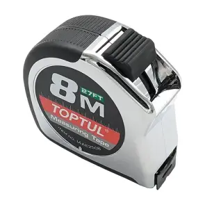 Рулетка професійна 8 м*25 мм TOPTUL IAAE2508 №1