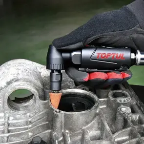 Зачисна машина пневматична кутова 1/4", 6mm 18000об/хв TOPTUL KASD0818 №3