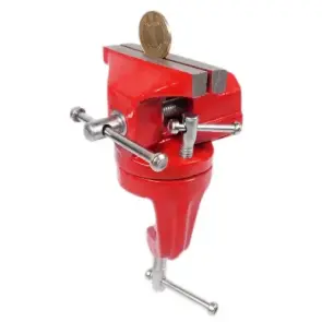 Тиски мини поворотные 3" STANDART TSC75SW №3