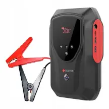 Пусковое зарядное устройство для автомобиля 15800mAh (Бустер) с компрессором 2-в-1 Jump Starter 12V 2000А