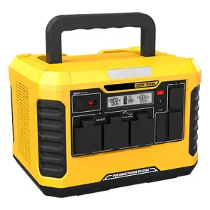 Портативная зарядная станция 1500W/3000W(Max), 220V PROTESTER PRO-PS1500B №1