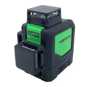 Уровень лазерный нивелир 3x360° (H360/2xV360, зеленый луч) PROTESTER LL412G №2