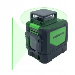 Лазерный уровень, H360°/1V, (зеленый луч) PROTESTER LL305G №2