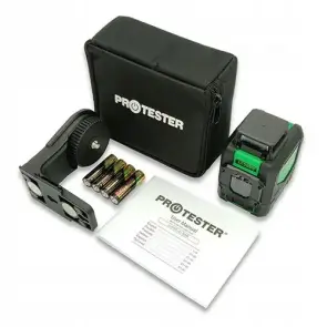 Лазерный уровень, H360°/1V, (зеленый луч) PROTESTER LL305G №5