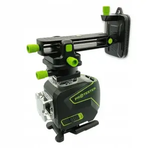 Професійний лазерний рівень PREMIUM, 4x360°(LCD, Bluetooth, ДК, зелений промінь) PROTESTER LL516G №2