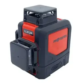 Лазерний рівень 3D, 3x360° (H360/2xV360, червоний промінь) PROTESTER LL412R №1