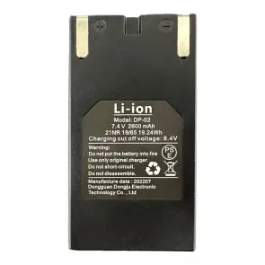 АКБ (Li-ion, 7.4V 2600мАч) DP-02 для лазерного уровня LL516G PROTESTER AKB-LL516G №2