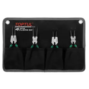 Набір знімачів стопорних кілець TOPTUL 4 од. (в чохлі) GPAQ0401 №1