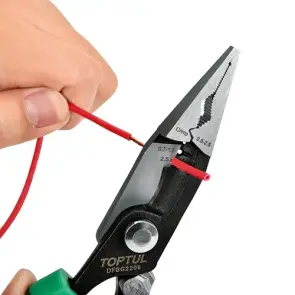 Плоскогубці електрика багатофункціональні 8" (200 мм) TOPTUL DFBG2208 №4