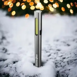 Ліхтар світлодіодний алюмінієвий (COB+LED) Pen Light (GERMANY) L-0204W №3
