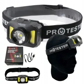 Фонарик налобный светодиодный (LED) с зумом PROTESTER PRO-HL0550S №1