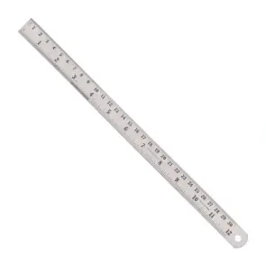 Лінійка з неіржавкої сталі 300 mm/12" STANDART SR300ST №1