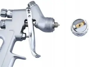 Краскопульт мини HVLP 1,0мм, ВБ пласт. AUARITA H-921-MINI-1.0 №3