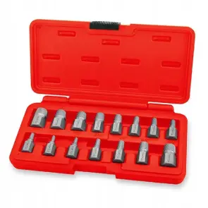 Набір екстракторів 15од. (3-14мм, 1/8-1/2") TOPTUL JGAI1503 №1