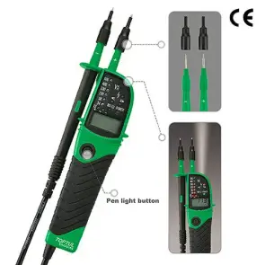 Тестер автомобільний універсальний TOPTUL з цифровим дисплеєм 12~690V AC/DC EAAA0169 №1