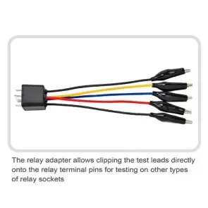 Тестер автомобільних реле 12V/24V, 4-pin/5-pin TOPTUL EAAE0124 №3