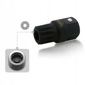 Головка для маслосливной пробки TOPTUL VW, AUDI (M16H) L38мм JDBB1617 №2