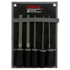 Набір напилків по металу у чохлі TOPTUL 5од. GPAQ0503 №1