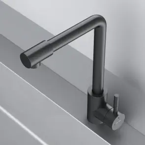 Смеситель для кухни Am.Pm X-Joy S F85B05022 (черный матовый) №5
