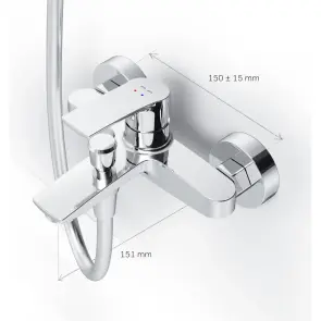 Смеситель для ванны Am.Pm Pride F7C10000 (хром) №13