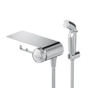 Смеситель AM.PM X-Joy TouchReel с гигиеническим душем и полкой F0H85A800 №3