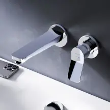 Смеситель для раковины, монтируемый в стену AM.PM F85A72600 X-Joy