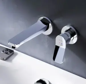 Змішувач для раковини, що монтується в стіну F85A72600 AM.PM X-Joy №9