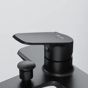 Смеситель для ванны Am.Pm Func F8F10022 черный №7