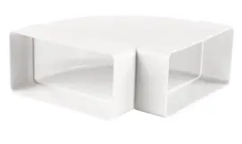 Колено (отвод) Вентс Пластивент 5251, (110x55, 90°)