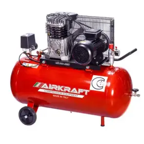 Компресор 100 л, 360 л/хв, 220 В, 2,2 кВт AIRKRAFT AK100-360M-220-ITALY №1