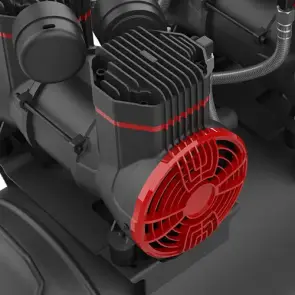 Безмасляний чотирипоршневий компресор 50 л 220V з сепаратором AUARITA 2-1450X2F50-220 №3