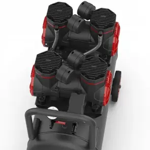 Безмасляний чотирипоршневий компресор 50 л 220V з сепаратором AUARITA 2-1450X2F50-220 №6